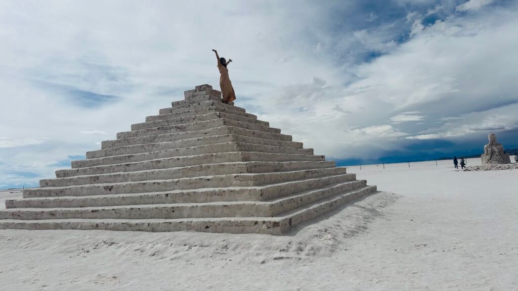 Salar de Uyuni na temporada seca